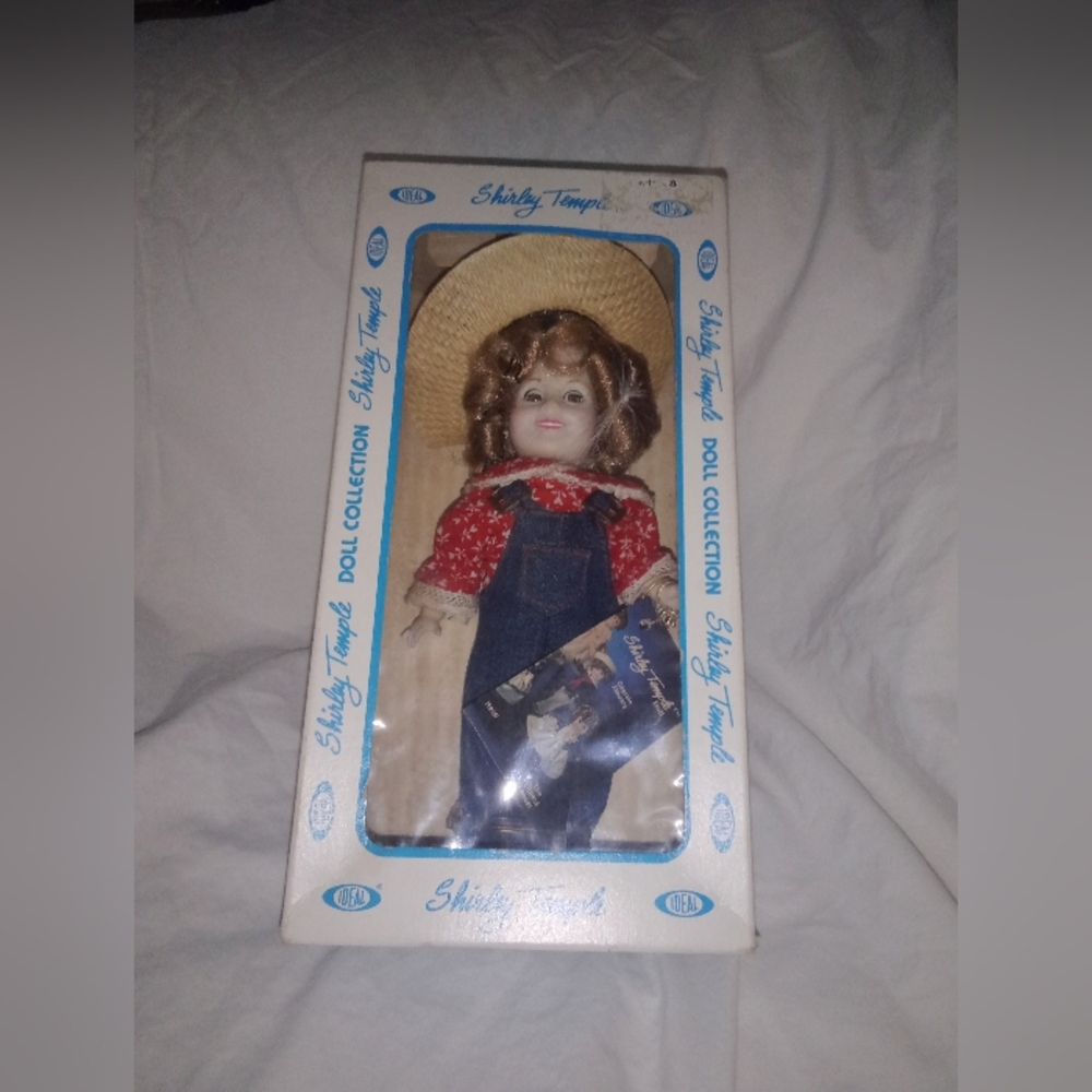 Vintage NOS Shirley Temple Doll by Ideal In Box 9"